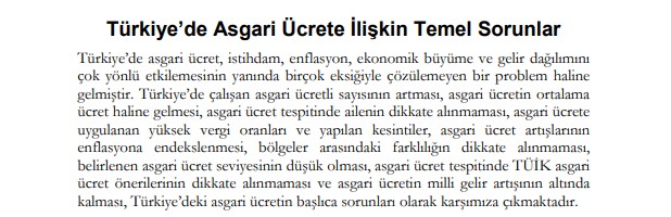 2025 yılında uygulanacak asgari ücret