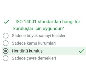 TS EN ISO 14001 Çevre Yönetim Sistemi Eğitimi ile Çevreye Duyarlı Yönetim Anlayışı Güçleniyor