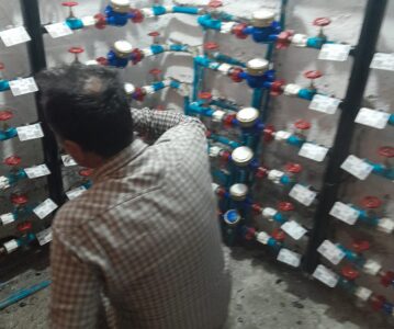 Su sayaç vanaları yenilendi