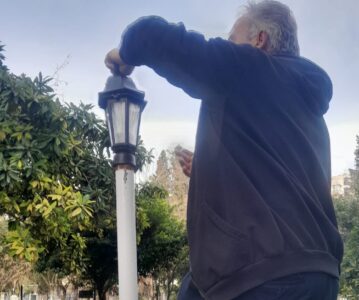 Bahçe Ortak Alan Aydınlatmalarında Güçlendirme Çalışması Tamamlandı