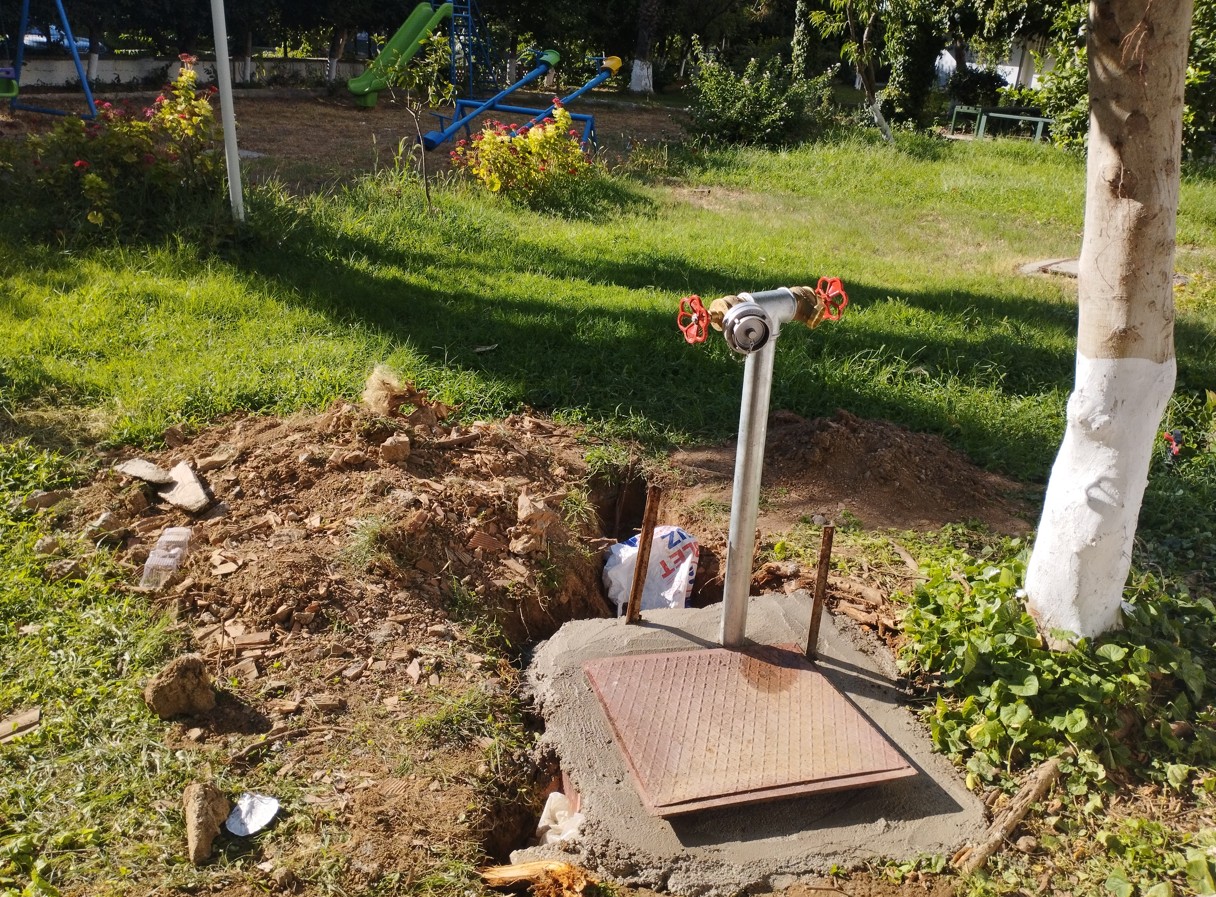 Bahçe Sulama Altyapısında Yürütülen Teknik İyileştirme Çalışmaları